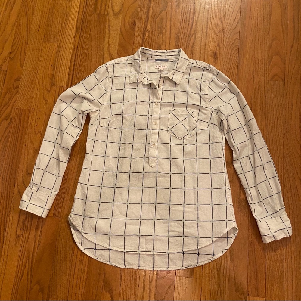 Merona Relaxed Fit Popover Blouse